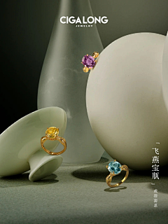 盘大妮采集到国风珠宝摄影