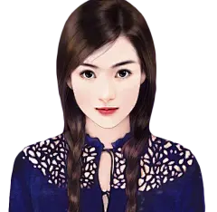 【立绘】自抠现代手绘——女{小点出品}_看图_橙光素材吧_百度贴吧