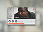 Music player widget