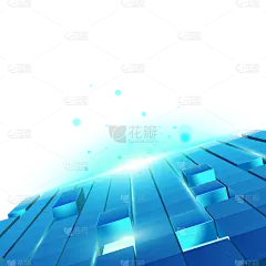 科技风系列科技城市-城市组合通用背景素材素材-花瓣网