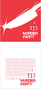 Murder Party : Murder Party Invitation Card