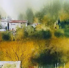 西班牙水彩画家——Antonio Ortega作品欣赏（湿画法的魅力） : 一直致力于传播优秀的水彩、插画、油画作品。希望能在互联网建立多元化的艺术交流与分享平台。（版权归原作者所有，仅供学习和交流。）