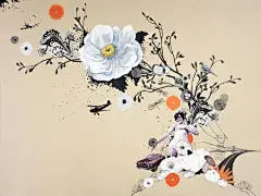 来自画家 Lauren Matsumoto 绘画作品