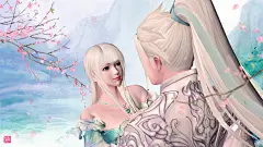 【翰书天下·拾光】情人节壁纸——其实我不想来的，但是吧还是决定虐一下~ - 天下一统 - 《天下3》官方论坛