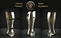Greave "Tristan" - armorysmith.com