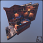 The Burning Descent | Environment Stuff, Etienne Beschet : All environment pieces & level I did for The Burning Descent VR, for RyseUp Studios are here, the game run under Unreal Engine 4. I also helped on other fileds such as VFX art ( a little but s