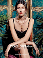 杜嘉班纳 (Dolce & Gabbana) 2013秋冬珠宝广告大片<br/>模特：凯特·金 (Kate King)