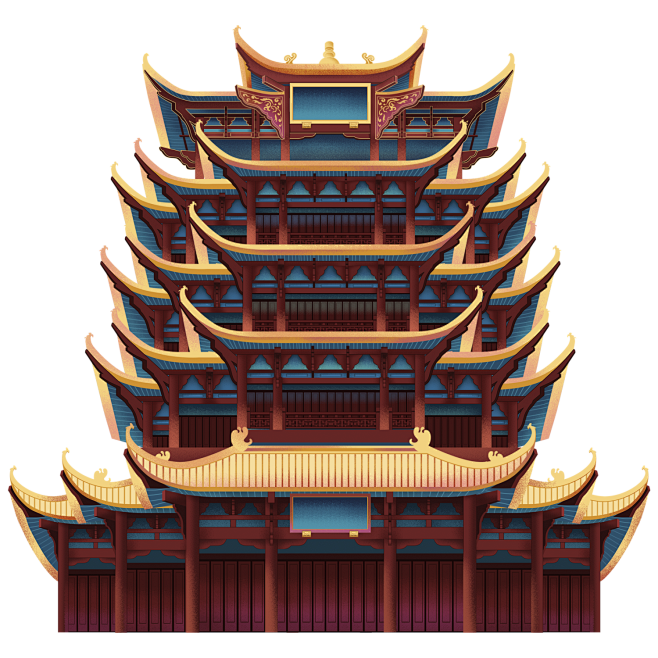 古楼建筑素材 (6)