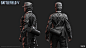 Battlefield 1 - Zara Highres, Rui Mu : I Made the body and accessories, the face and hair by Linus Hamilton.