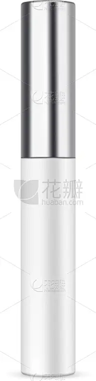 分离着色,润唇膜,唇膏,鸭舌帽,金属质感,嘴唇,三维图形,白色,金属,银