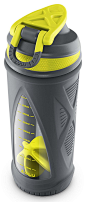 Amazon.com : Zulu Turbo 20OZ Glass Shaker Bottle, Grey/Green, 20 Oz. : Sports & Outdoors
