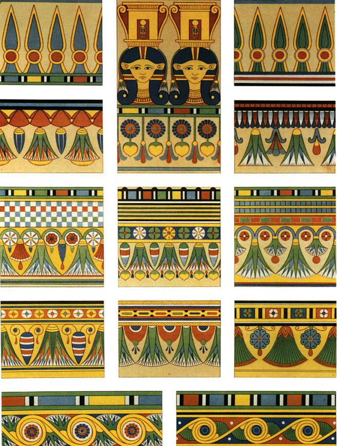 古埃及艺术纹饰-2-003