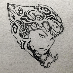 呦右~采集到绘画_速写其他