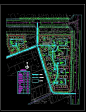 居住区CAD平面规划图源文件