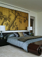 亚洲的卧室设计理念，图片，重塑及装饰