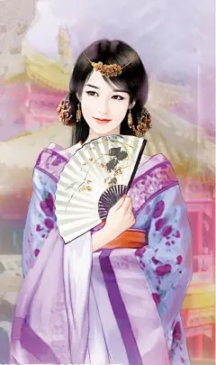 那些美轮美奂的高清古装动漫美女壁纸，一定有你喜欢的哦！