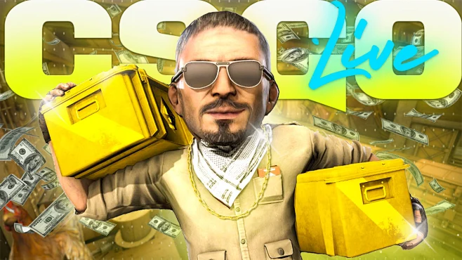 csgo giveaway thumbnail :: Behance-花瓣网