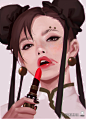 fan art_Chun li and  Mai, soo _k : Shiranui Mai _ Chun li fanart

https://www.instagram.com/sooyoen_00/
https://www.facebook.com/suyoun.kang.58