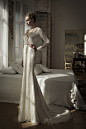 V领婚纱  蕾丝婚纱 长袖婚纱 Lihi Hod Spring 2014 Wedding Dresses