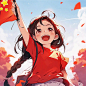 国庆可爱好看头像 (113)