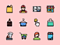 The shop icons 50