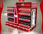 Cocacola Metro V End Cap Display