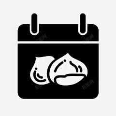 栗子历秋枣图标 免费下载 页面网页 平面电商 创意素材