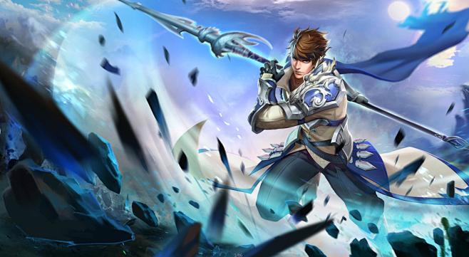 王者荣耀赵云苍天翔龙官方海报