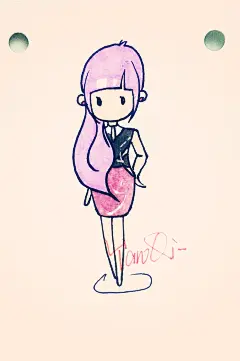 Fashion diary 手账简笔画 
#手绘##简笔画##时尚插画# 
工具:马克笔 樱花针管笔 
By: 岩启Mango 
曾用名：Yanqi