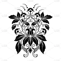 丝绸,分离着色,中苏格兰,华丽的,外套,有叶的,纺织品,华贵,弯曲