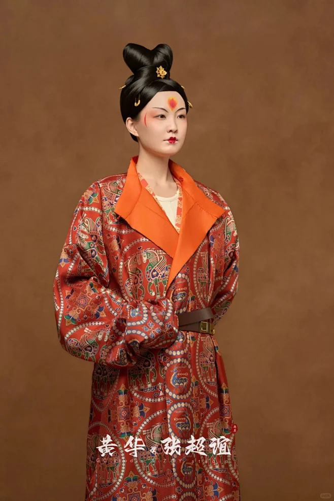 古代妆饰复原｜唐代“胡服妇女”造型_7_黄华 _ GC studio_来自小红书网页版-花瓣网