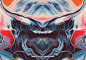 高清油彩流动背景Paint flow background HD :  