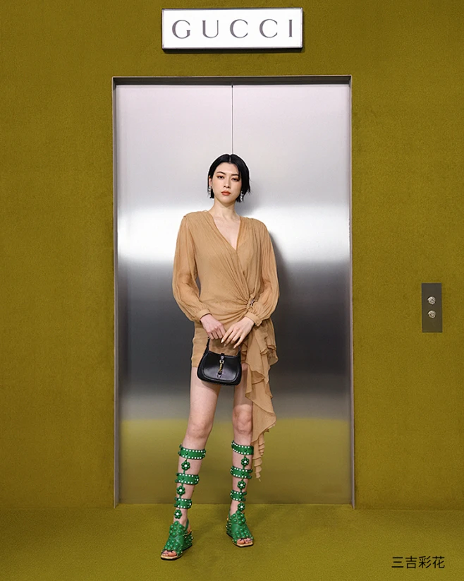 Gucci 2023秋冬女装系列大秀-花瓣网