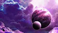 唯美梦幻的宇宙星空动态壁纸
