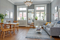 混搭复古风格的瑞典公寓 52平米清新家 374526