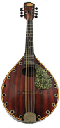 Music Instruments : ANTIQUE 1930s BLUE COMET ARCH TOP RESONATOR MANDOLIN