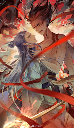 藕饼-花瓣网|陪你做生活的设计师 | 哪吒之魔童降世 哪吒敖丙 藕饼cp