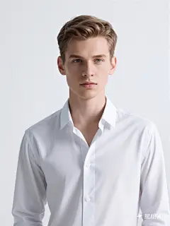 AI欧美帅哥 男模特 阳光男生_3