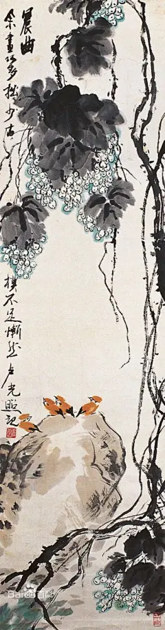 卢光照——大写意花鸟欣赏     |     
卢光照(1914--2001)，河南汲县(今卫辉市)人，1937年毕业于北平国立艺术专科学校。师从齐白石先生，为北京齐派四大家之一。工大写意花鸟，兼及篆刻、书法。