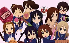 秋山澪素材+轻音少女壁纸图包1