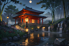 Absinth丶采集到场景/背景