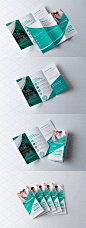 Tri fold Brochure Template AI, EPS - A4