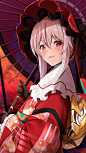 和服少女动漫