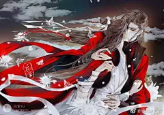 #天官赐福##花怜# 
花花不怂了，勇敢的借给哥哥法力吧！
〈lofter：乌索Yu/已授权〉 ​​​​