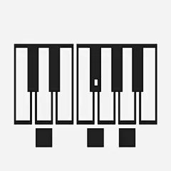 钢琴键记谱音符图标_88ICON https://88icon.com 钢琴键 记谱 音符 管弦乐队 表演 演奏 钢琴和弦 位置 按