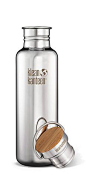 Kleen Kanteen - reflect w/ bamboo top! I personally believe these are the best drinking canisters. Here is the link: http://www.kleankanteen.com/