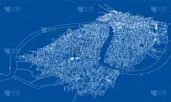 城市,轮廓,概念,金属丝,建筑结构,时尚,现代,建筑业,三维图形,剪影