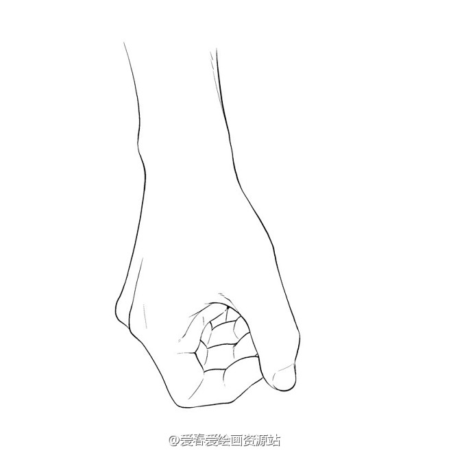 手的各种角度姿势之抓（下）