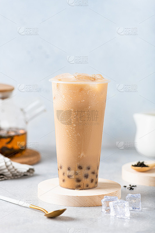 牛奶泡泡茶