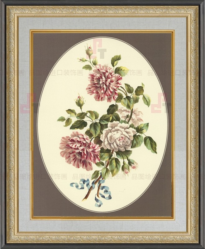 全艺装饰画系列三花卉植物图案5787614